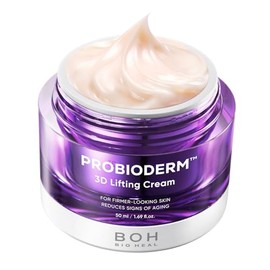 Crema reafirmante 3D Probioderm 1.7 fl oz | Crema hidratante de noche probiótica antienvejecimiento coreana avanzada con complejo de 17 péptidos y Probioderm patentado para líneas finas y arrugas en