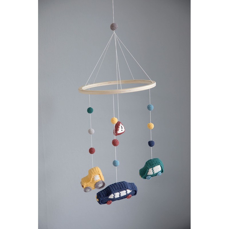 Sebra - Mobile - Wind Chime - Crochet Mobile -