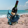 Juliahestia Modern Crab Wine Bottle Holder Countertop Coastal Beach Themed