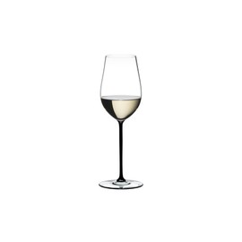 Riedel Fatto A Mano Riesling/Zinfandel Wine Glass, Black