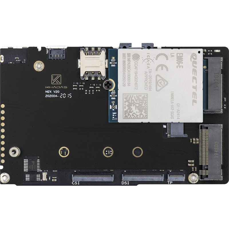 Khadas The M2X Expansion Board is Ultra Thin with M.2