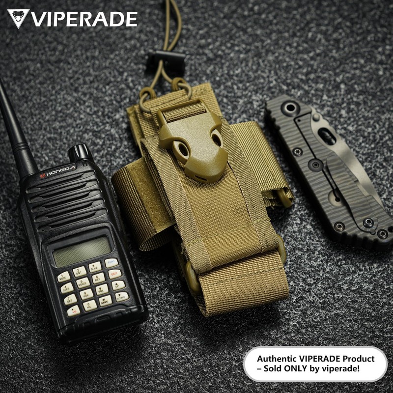 Viperade Versatile Radio Holder, Radio Pouch for Belt, Adjustable Radio