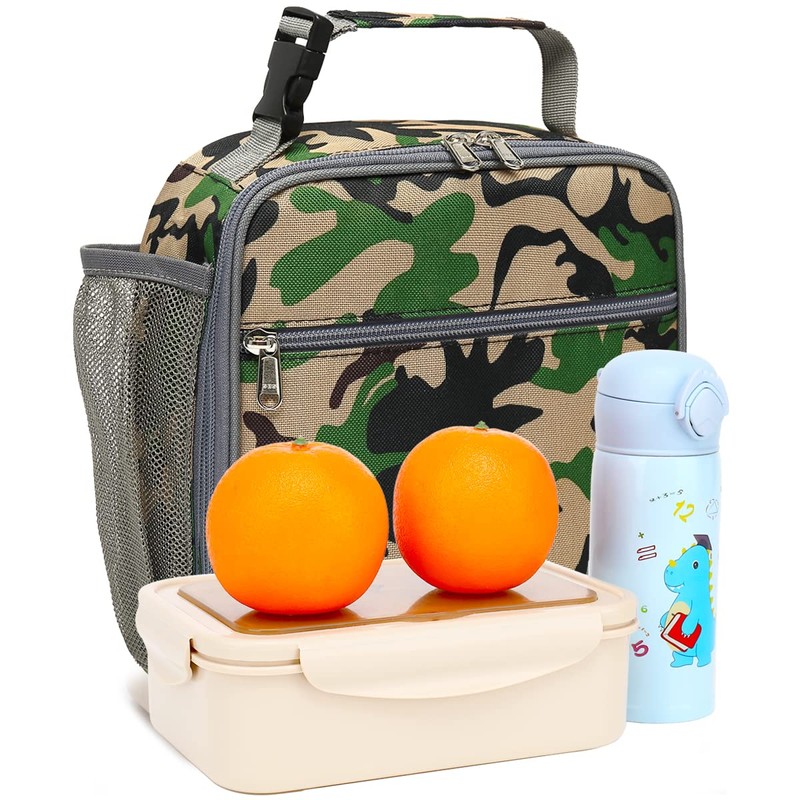 FlowFly Lonchera para niños, bolsa suave aislada, mini enfriador de