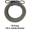 Master Lock Steel Bike Lock Cable, 30 ft. Long x