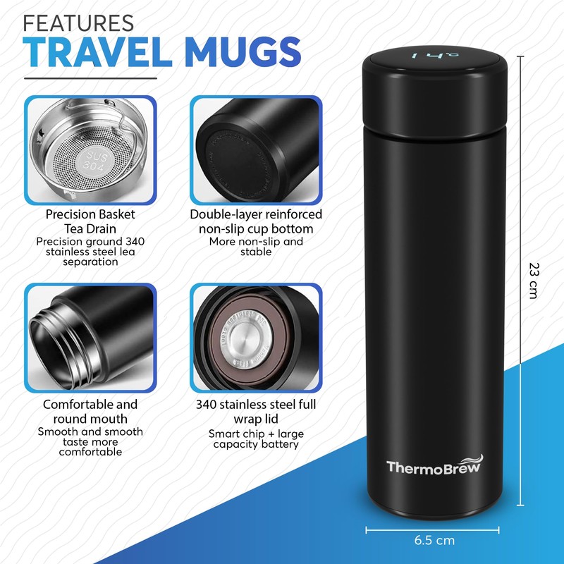 Smart Hot Water Flask Thermal Flask for Baby Bottles Flask