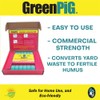 GREEN PIG Commercial Strength Compost Accelerator Converts Yard Waste to