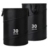 Purpeak 2 Pack Collapsible Pop up Trash Cans for Camping