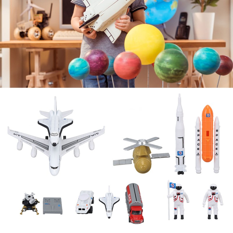 Space Shuttle Toy Smooth Edges Realistic Scale Educational Spatial Imagination