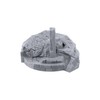 Destroyed Watch Tower, Terrain Scenery for Tabletop 28mm Miniatures Wargame,