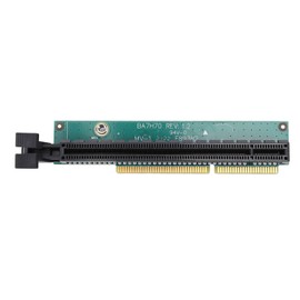 PCI E 16 Riser Card, Adapter Tiny 5 PCIE16 Riser for ThinkCentre M920q M920x M910x M720q P330, Transferable Graphics Support P1000 P620 P600 (Without Back Plate)