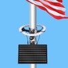 Solar Flag Pole Light 3300 Lumens Flag Pole Lights Solar