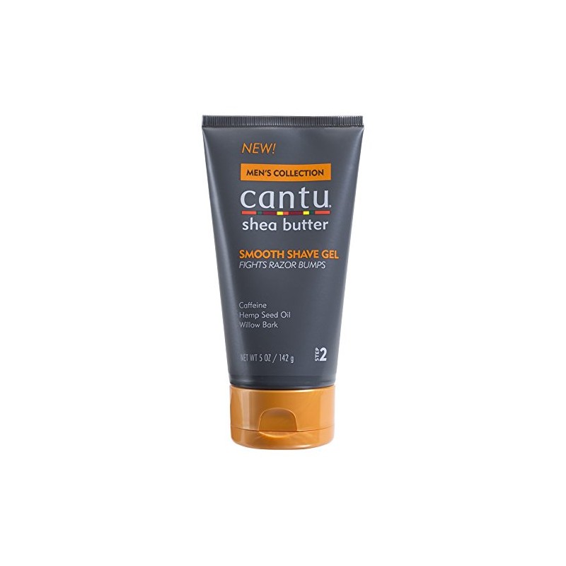 Cantu Mens Smooth Shaving Gel 5 Ounce (147ml) (2 Pack)