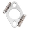 For Replacement Exhaust Flange, 2inch Flat Oval Split Repair Exhaust