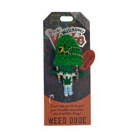 Watchover Voodoo 3-Inch Weed Dude Keychain - Handcrafted Gift to Bring Good Luck and Positivity Everywhere You Go