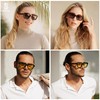 SOJOS Retro Polarized Square Sunglasses Womens Mens Vintage 70s 80s