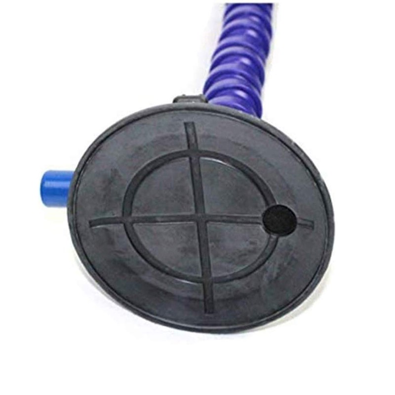 Houshan 4.5 Inch Rubber Vacuum Suction Cup with Polycarbonate Accessory
