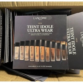 Lancôme 50x Lancome Teint Idole Ultra Wear Longwear Foundation 8-Shade Sample Cards