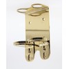 WALL MOUNT 300ml DOUBLE DISPENSER GOLD CHROME HOLDER ideal for