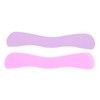 2Pcs Silicone False Eyelash Holder, Reusable Wave Shape Eyelash Extension