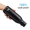 Konokyo Insulated Water Bottle with Strap,18 oz Double Wall Stainless