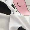 Cow Duvet Cover Kids Girls Black White Cow Print Bedding