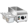 1000W Electric Chocolate Tempering Machine, Commercial Chocolate Melter with 2