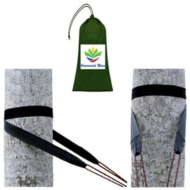 Hammock Bliss Tree Straps - Hang Any Hammock with Ease - Fast Setup - Extra Wide - Super Strength - Amazingly Lightweight - Only 3 oz