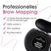 Professional White Brow Mapping String for Precise Eyebrow Drawing -