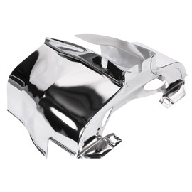 EMPI 16-9502 Off-Road Dual Port Shrouds, Trimmed, Chrome, Pair, VW Bug, Baja, Volkswagen, Sand Rail, Sand Buggy