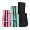BLOODYRIPPA Fabric Resistance Loop Bands Set, 3 Resistance Level, Anti-Slip,