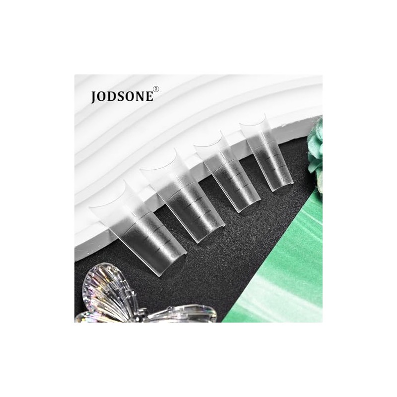 JODSONE Short Coffin Press on Flase Nail Tips for Extension