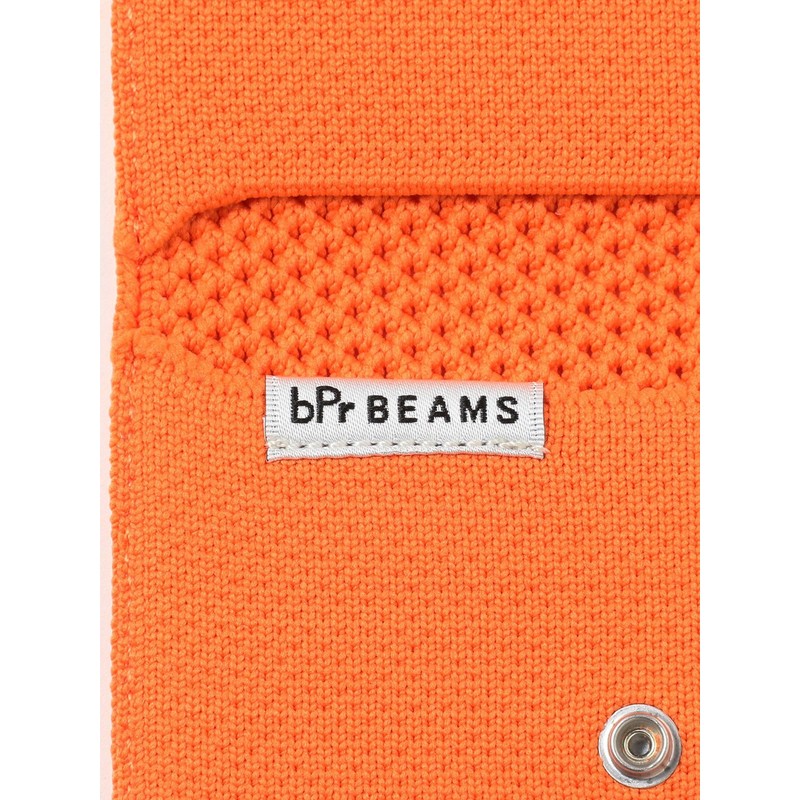 BPr BEAMS Stationery 33060047052 Knit Card Case, orange, Free size
