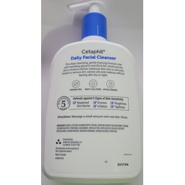 CETAPHIL Daily Facial Cleanser for Sensitive Combination to Oily Skin, 20 oz