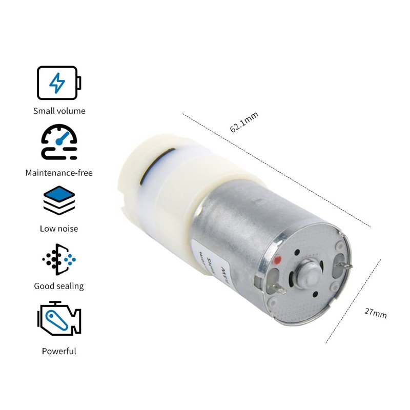 Kamoer EDLP600 micro vacuum pump 12V mini air-liquid diaphragm pump