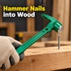 12in Multi-Purpose Claw Hammer Pry Bar Set – All-in-One Nail