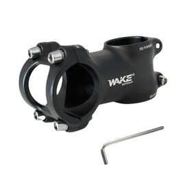 TRKIMAL 31.8 Bike Stem 35mm/45mm/60mm/70mm/80mm/90mm/100mm/110mm, 7 Degree Stem Handlebar Riser Extender for Road Bike, Mountain Bike, MTB, BMX, Cycling, Bicycle (60mm)