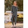 PRETTYGARDEN Women's Fashion Outfits 2 Piece Sweatsuit Solid Color Long