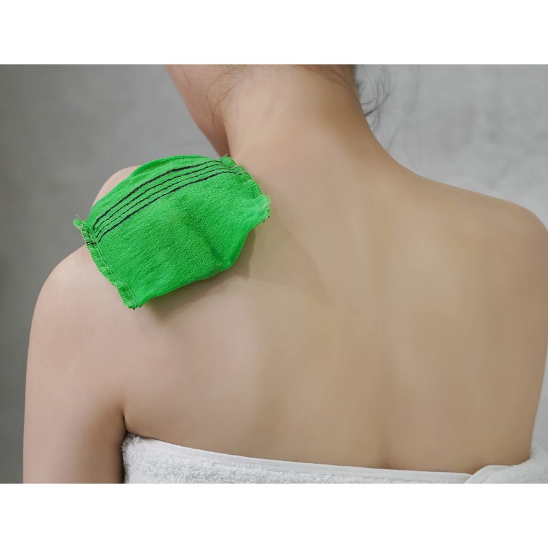 Sofrien - Guantes de toalla exfoliantes coreanos, toalla de ducha