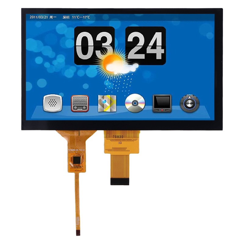 7 Inch LCD Screen Capacitive Touch Screen IPS Industrial Display