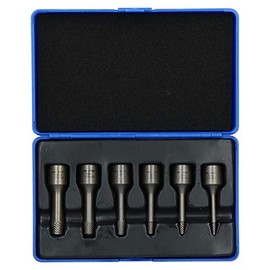 3/8" Impact Screw/Stud Extractor/Remover Set Reverse Thread 2-10mm 6pc AT023