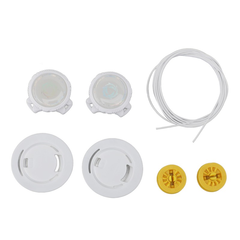 4 Sets Laces Quick Lock No Tie Fixation Automatic Rope