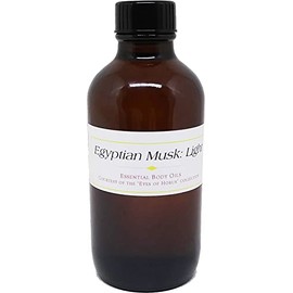TCEShop Egyptian Musk: Light Scented Body Oil Fragrance [Regular Cap - Gold - 4 oz.] - ID#34152