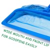 AKVOLIVE Upgraded Pool Skimmer Net, Heavy Duty Leaf Rake for