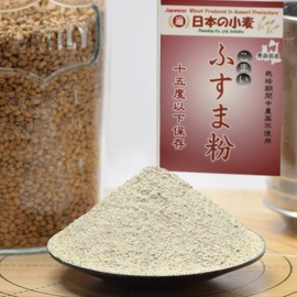 Komai Wheat Bran Flour, 14.1 oz (400 g), Domestic Wheat from Aomori Prefecture, Japanese Wheat Home Bakery Fusuma