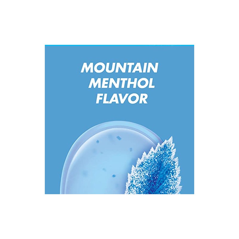 Halls Mentho-Lyptus Menthol-Cough Suppressant/Oral Anesthetic, Mountain Menthol,70 ct
