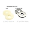 M7 x 22m Penny Washers Nylon or A2 Stainless Steel