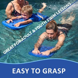 Aquapella Swimming Kickboard - One Size Fits All - A Great Training Aid for Children and Adults (Purple)