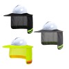 Glowise 3 Combo Pack Hard Hat Sunshield Full Brim Neck