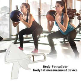 Body Fat,0-88mm Body Skinfold - Double Spring Handheld Fat Tape Portable Accurate Measure Tool for Monitoring BMI