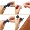 4PCS Adjustable Threaded Bed Frame Anti-Shake Tool for Bed,Danzix Headboard